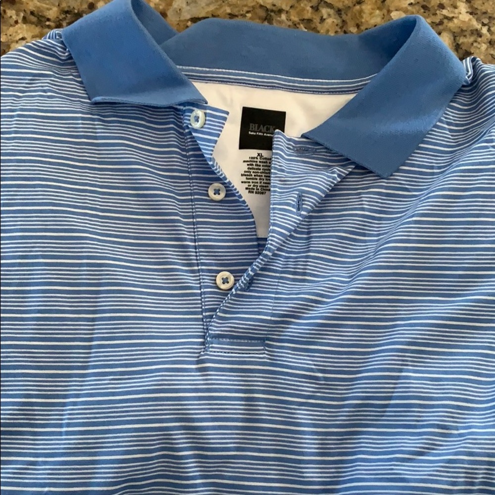 Sacks 5th Avenue Polo Black 100% cotton